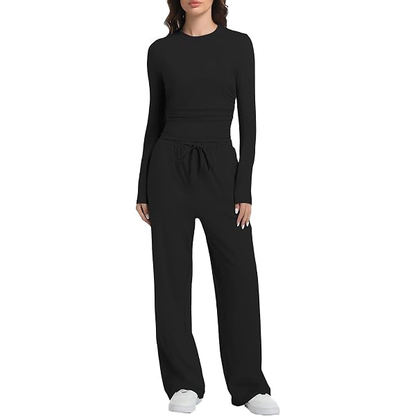 Amazon.com: BOSECETA 2 Piece Lounge Sets for Women Fall Outfits